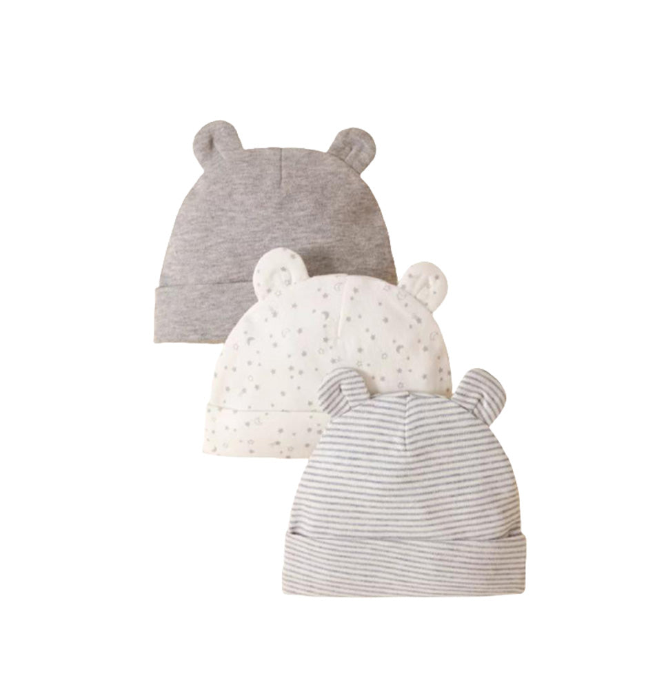 3 Pack of Baby Hats
