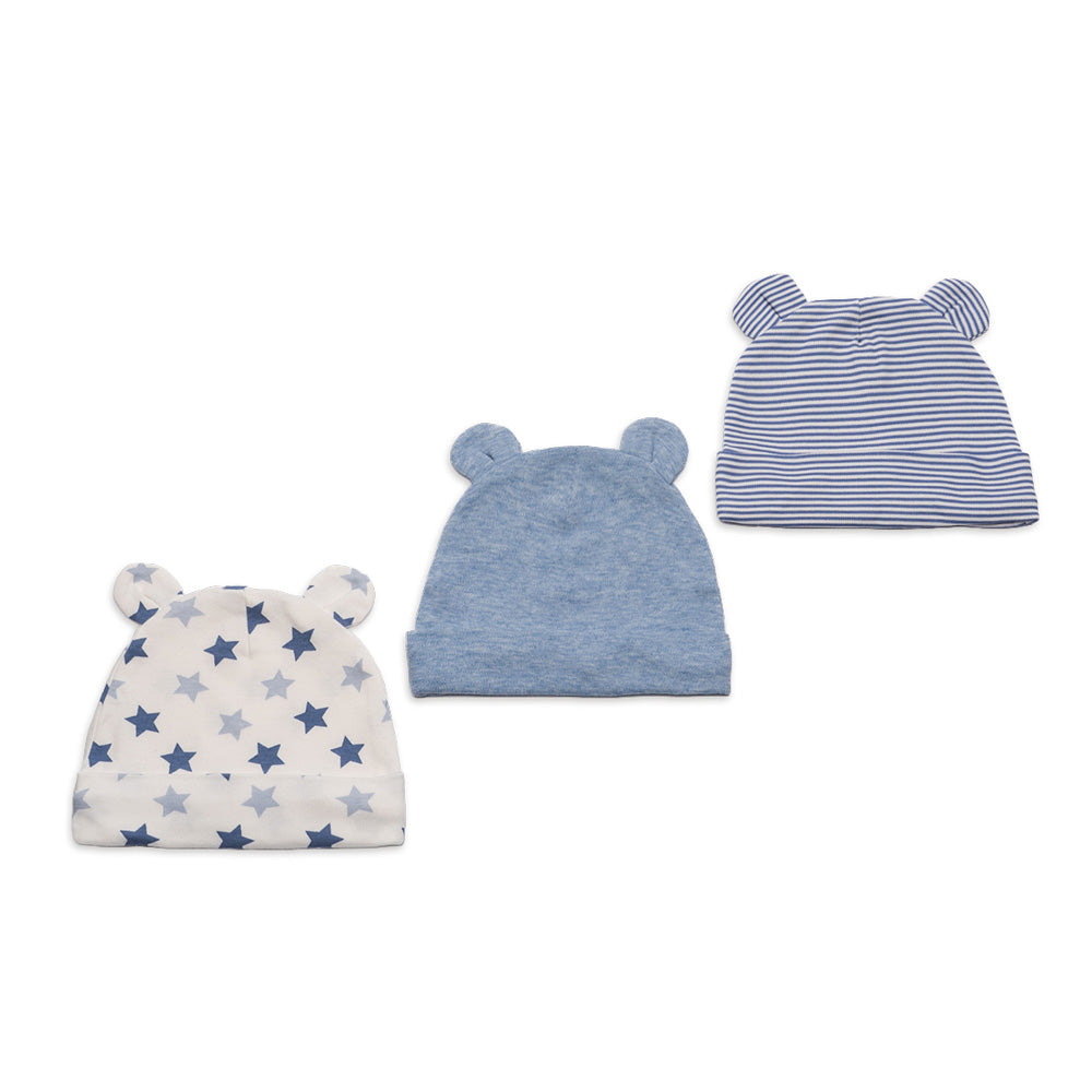 3 Pack of Baby Hats