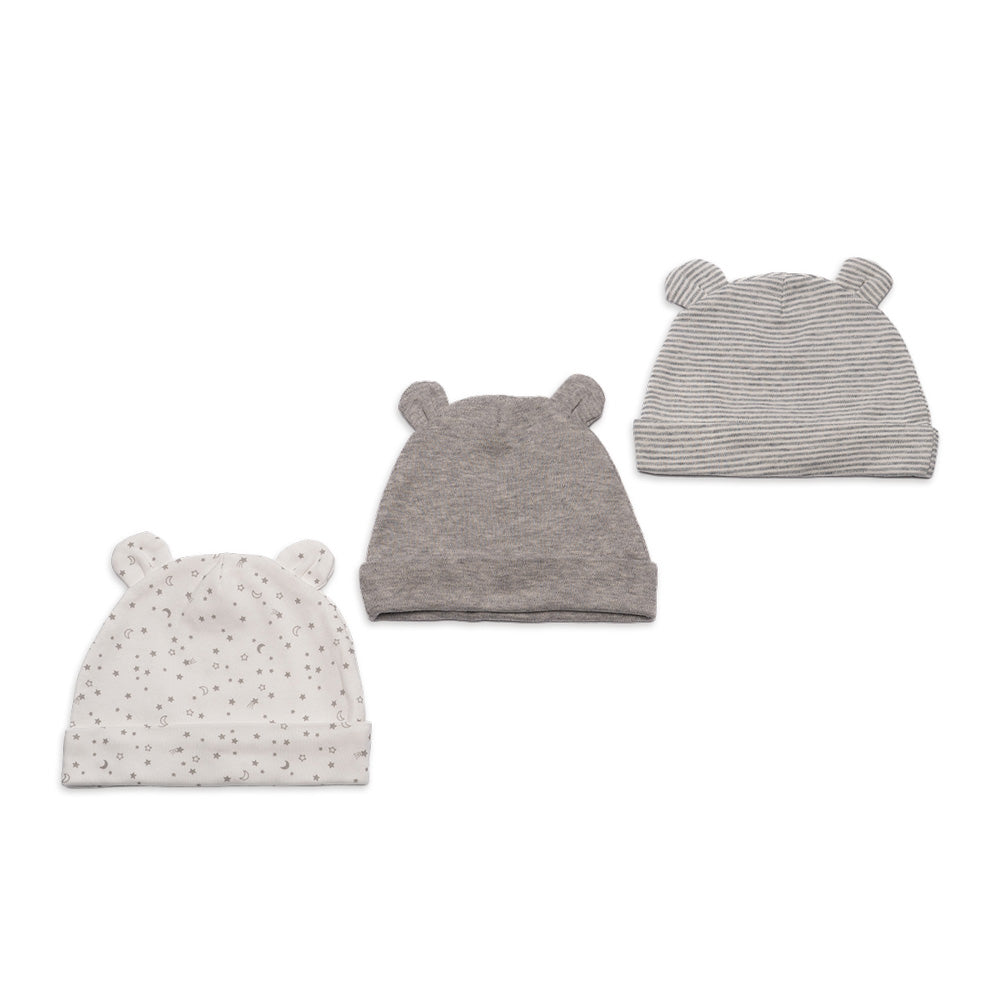 3 Pack of Baby Hats