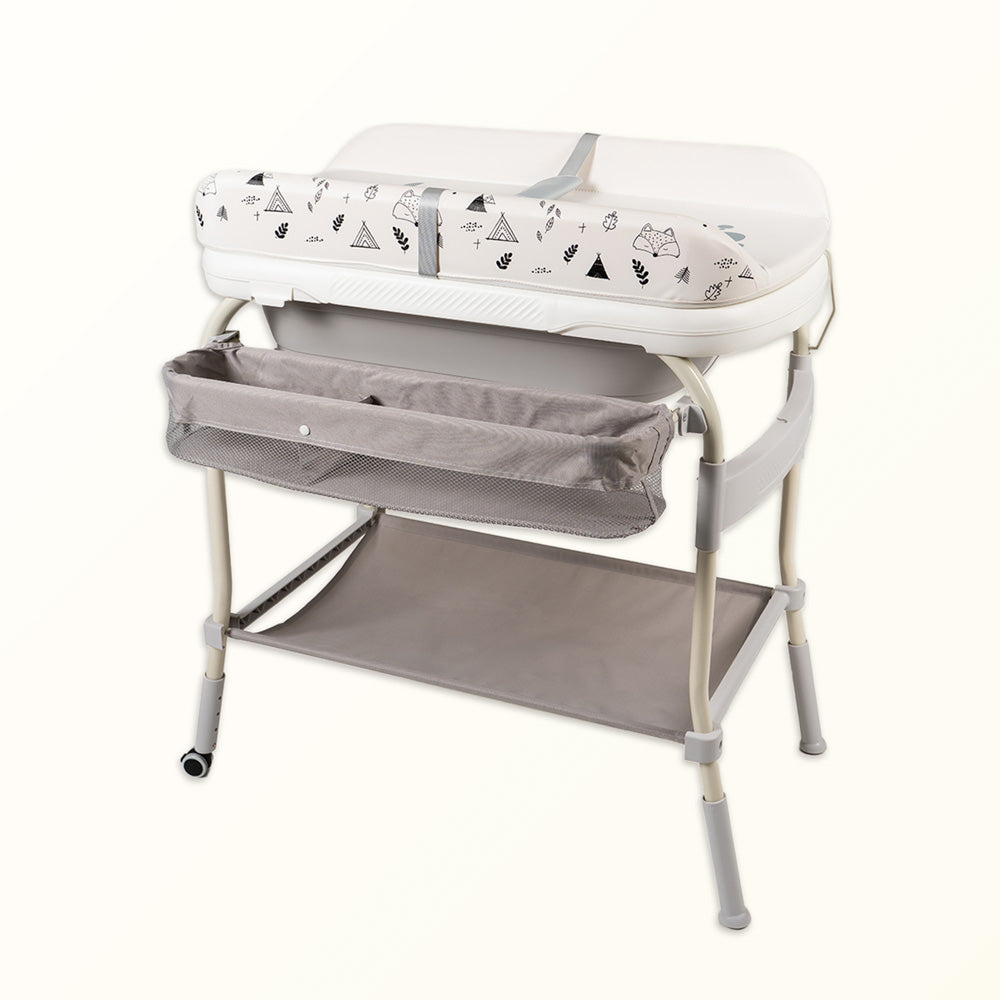 YOJI 3 IN 1 Foldable Bathtub & Changing Table