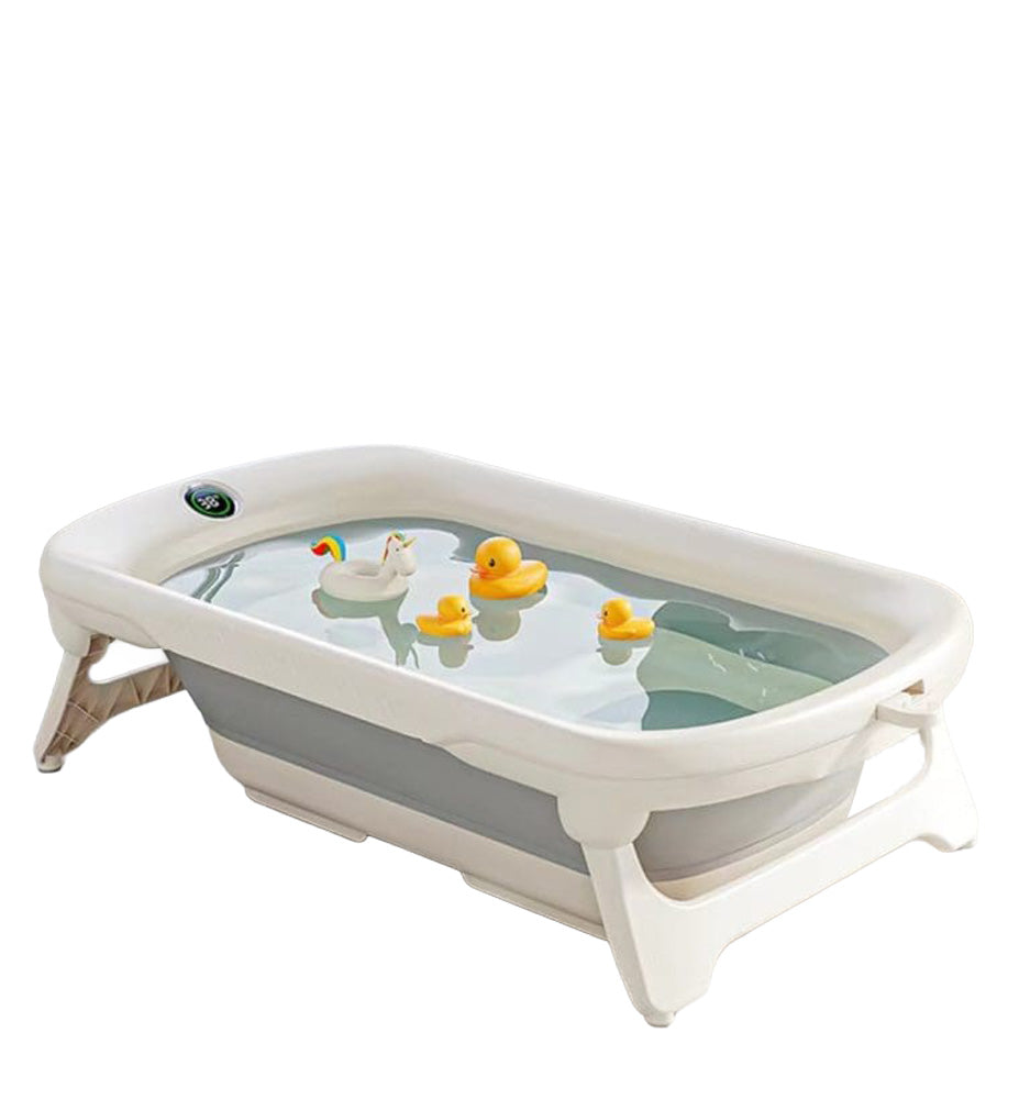 VAVA Foldable Bathtub with Temperature Sensor