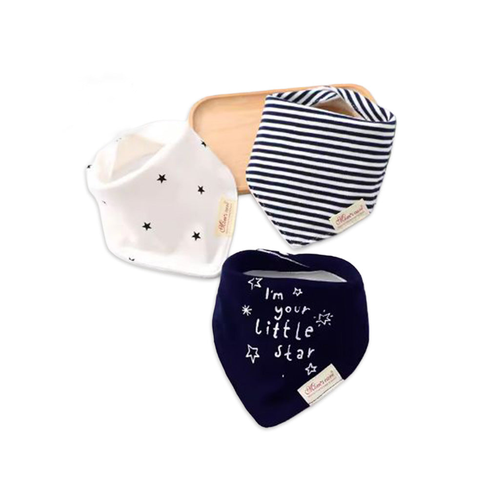 3 pack Cotton Bibs
