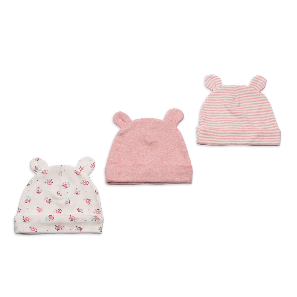 3 Pack of Baby Hats