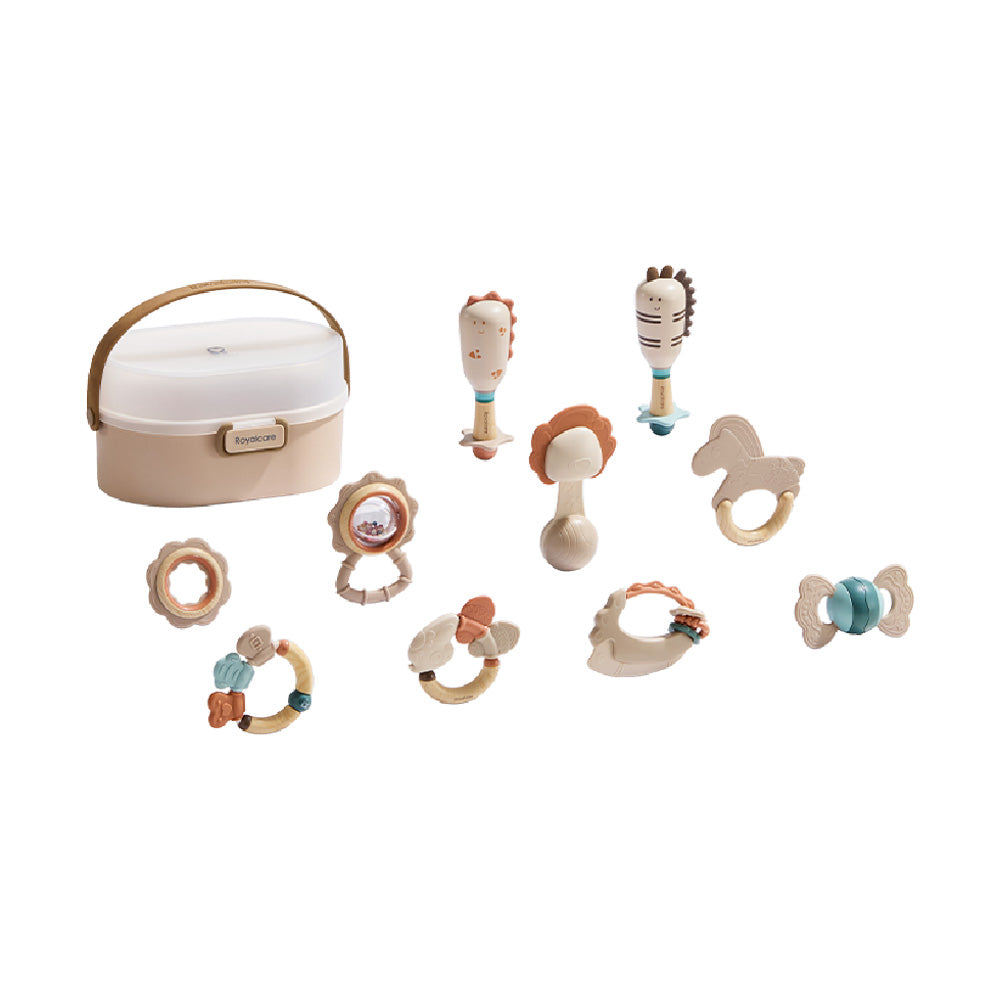 10 Piece Rattle Set